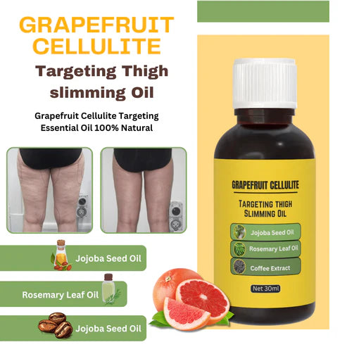 Grapefruit Cellulite Targeting Thigh Slimming Oil - Buy 1 Get 1 Free