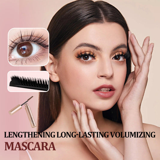 🔥Summer Hot Sale 50% OFF🔥🔥[Waterproof & Non-Smudging] Lengthening And Curling Long-lasting Mascara