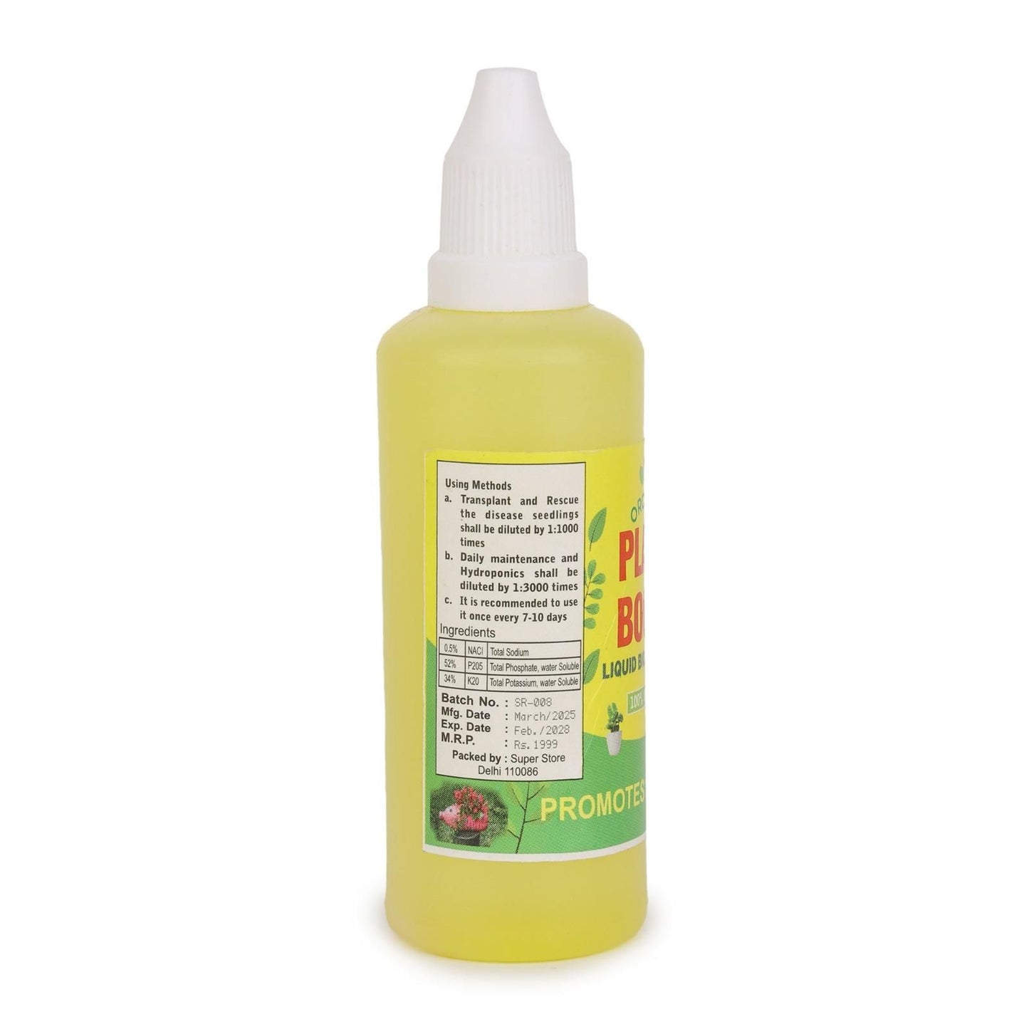 Plant Boost Liquid Biofertilizer for All Crops,Organic (Pack of 2)