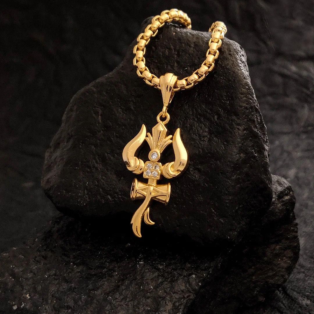 Lord Shiva Trishul Pendant