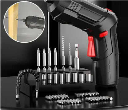 Cordless hand drill High power hand drill Hardware tools Multi-function power tools 47 pieces