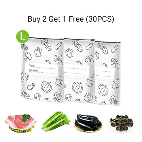 Reusable Aluminum Foil Sealable Storage Bags