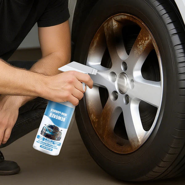 🔥Spray for removing rust and iron particles from cars