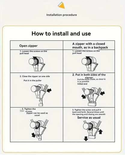 Essntials Universal Zipper