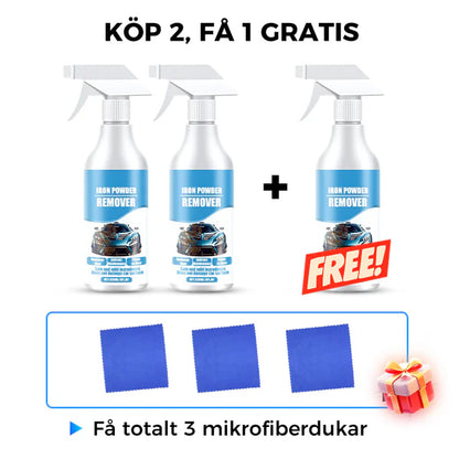 🔥Spray for removing rust and iron particles from cars