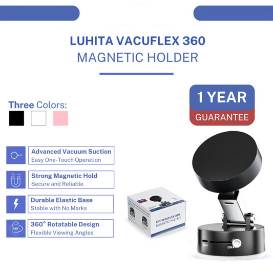 Vacuum Magnetic Suction Phone Holder