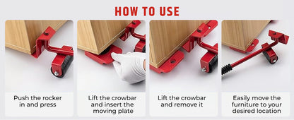 🎁Limited Time 49% Off - Furniture Mover Set of 5 Pieces