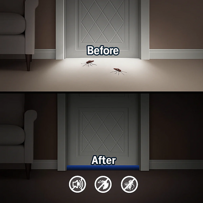 Door Gap Sealer | Pack of 2 (Two outlet Doors) | 39 Inches (Universal Door Size)