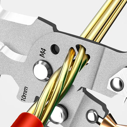 Tijdelijke halfjaarlijkse uitverkoop🌟Multifunctionele opvouwbare draadstripschaar met elektrische test